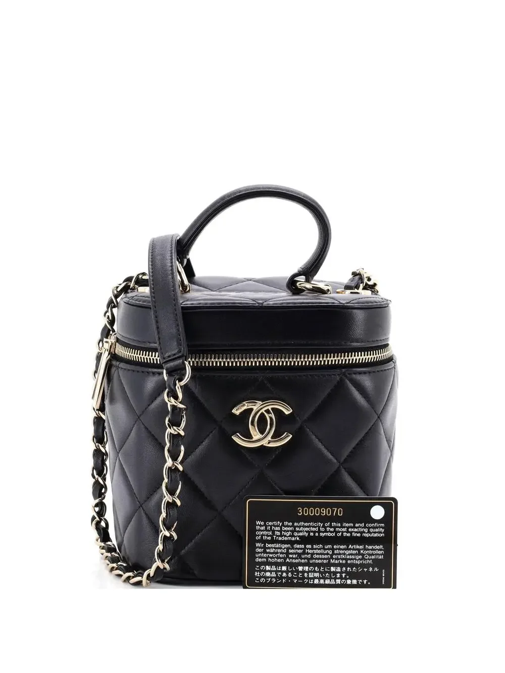 Chanel Trendy Cc Top Handle Vanity Case #249888C40B